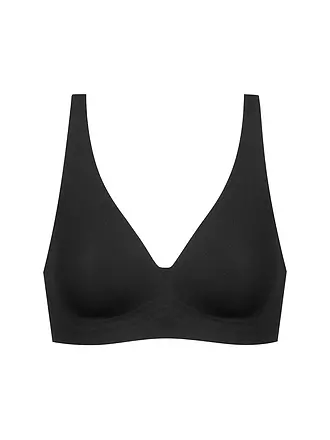 MEY | Soutien-gorge sans armatures SIMPLY BETTER INVISIVLE blossom | schwarz